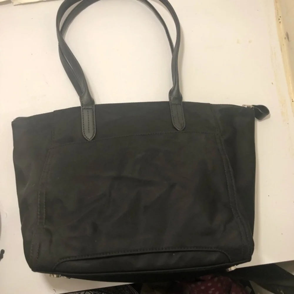 Michael kors nylon black tote bag